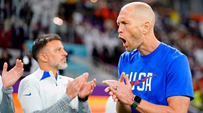 Gregg Berhalter at the World Cup